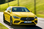 Mercedes-Benz CLA 35 4MATIC Shooting Brake AMG 35 4MATIC Shooting Brake Turismo familiar Amarillo Solar Exterior Lateral-Frontal 5 puertas