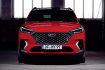 Hyundai Tucson 2.0 CRDi 136 kW (185 CV) 48V 4x4 AT N Line X Todo terreno Engine Red Exterior Frontal 5 puertas