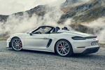 Porsche 718 718 Spyder 718 Spyder Descapotable Blanco Exterior Lateral 2 puertas