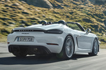Porsche 718 718 Spyder 718 Spyder Descapotable Blanco Exterior Posterior-Lateral 2 puertas