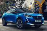 Peugeot 2008 e-2008 100 kW (136 CV) e-2008 GT Pack Todo terreno Azul V&eacute;rtigo Exterior Lateral-Frontal 5 puertas