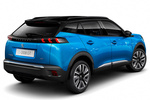 Peugeot 2008 e-2008 100 kW (136 CV) e-2008 GT Pack Todo terreno Azul V&eacute;rtigo Exterior Posterior-Lateral 5 puertas