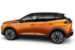 Peugeot 2008 PureTech 155 S/S EAT8 GT Todo terreno Naranja Fusi&oacute;n Exterior Lateral 5 puertas