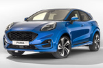 Ford Puma Gama Puma ST Line X - Paquete ST Line Todo terreno Azul Oasis Exterior Frontal-Lateral 5 puertas