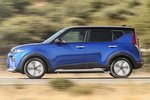 KIA Soul Gama Soul EV Gama Soul EV Monovolumen Neptune Blue Exterior Lateral 5 puertas