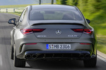 Mercedes-Benz CLA 45 S 4MATIC Coup&eacute; AMG 45 S 4MATIC Coup&eacute; Turismo Designo gris monta&ntilde;a magno Exterior Posterior 4 puertas