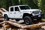 Jeep Gladiator Gama Gladiator Rubicon Pick up Blanco Brillante Exterior Lateral-Frontal 4 puertas