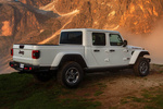 Jeep Gladiator Gama Gladiator Rubicon Pick up Blanco Brillante Exterior Posterior-Lateral 4 puertas