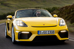 Porsche 718 718 Spyder 718 Spyder Descapotable Amarillo Racing Exterior Frontal 2 puertas