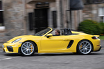 Porsche 718 718 Spyder 718 Spyder Descapotable Amarillo Racing Exterior Lateral 2 puertas