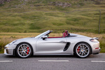 Porsche 718 718 Spyder 718 Spyder Descapotable Plata GT Metalizado Exterior Lateral 2 puertas