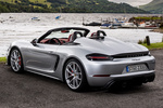 Porsche 718 718 Spyder 718 Spyder Descapotable Plata GT Metalizado Exterior Lateral-Posterior 2 puertas