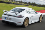 Porsche 718 Cayman GT4 Cayman GT4 Coup&eacute; Blanco Carrara Metalizado Exterior Posterior-Lateral 3 puertas
