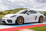 Porsche 718 Cayman GT4 Cayman GT4 Coup&eacute; Blanco Carrara Metalizado Exterior Frontal-Lateral 3 puertas