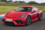 Porsche 718 Cayman GT4 Cayman GT4 Coup&eacute; Rojo Guardia Exterior Frontal-Lateral 3 puertas