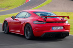 Porsche 718 Cayman GT4 Cayman GT4 Coup&eacute; Rojo Guardia Exterior Lateral-Posterior 3 puertas
