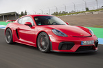 Porsche 718 Cayman GT4 Cayman GT4 Coup&eacute; Rojo Guardia Exterior Lateral-Frontal 3 puertas