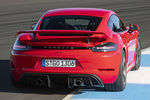 Porsche 718 Cayman GT4 Cayman GT4 Coup&eacute; Rojo Guardia Exterior Posterior-Lateral 3 puertas