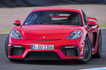 Porsche 718 Cayman GT4 Cayman GT4 Coup&eacute; Rojo Guardia Exterior Frontal-Lateral 3 puertas