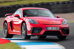 Porsche 718 Cayman GT4 Cayman GT4 Coup&eacute; Rojo Guardia Exterior Lateral-Frontal 3 puertas