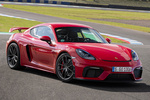 Porsche 718 Cayman GT4 Cayman GT4 Coup&eacute; Rojo Guardia Exterior Lateral-Frontal 3 puertas