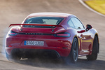 Porsche 718 Cayman GT4 Cayman GT4 Coup&eacute; Rojo Guardia Exterior Posterior-Lateral 3 puertas
