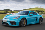 Porsche 718 Cayman GT4 Cayman GT4 Coup&eacute; Azul Miami Exterior Frontal-Lateral 3 puertas