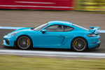 Porsche 718 Cayman GT4 Cayman GT4 Coup&eacute; Azul Miami Exterior Lateral 3 puertas