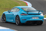 Porsche 718 Cayman GT4 Cayman GT4 Coup&eacute; Azul Miami Exterior Lateral-Posterior 3 puertas