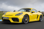 Porsche 718 Cayman GT4 Cayman GT4 Coup&eacute; Amarillo Racing Exterior Frontal-Lateral 3 puertas
