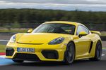 Porsche 718 Cayman GT4 Cayman GT4 Coup&eacute; Amarillo Racing Exterior Frontal-Lateral 3 puertas