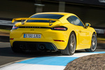 Porsche 718 Cayman GT4 Cayman GT4 Coup&eacute; Amarillo Racing Exterior Posterior-Lateral 3 puertas