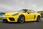 Porsche 718 Cayman GT4 Cayman GT4 Coup&eacute; Amarillo Racing Exterior Frontal-Lateral 3 puertas