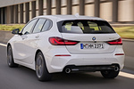 BMW Serie 1 118d Sportline Turismo Blanco Mineral Metalizado Exterior Lateral-Posterior 5 puertas