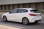 BMW Serie 1 118d Sportline Turismo Blanco Mineral Metalizado Exterior Lateral-Posterior 5 puertas