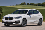 BMW Serie 1 118d Sportline Turismo Blanco Mineral Metalizado Exterior Frontal-Lateral 5 puertas