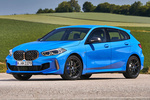 BMW Serie 1 M135i xDrive M135i Turismo Azul Misano metalizado Exterior Frontal-Lateral 5 puertas