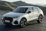 Audi Q3 Sportback 45 TFSI quattro S tronic Sportback Black line edition Todo terreno Plata Roc&iacute;o Metalizado Exterior Frontal-Lateral 5 puertas