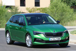 Skoda Scala 1.0 TSI 85 kW (115 CV) Style Style Pack Lanzamiento Turismo Verde Rally Metalizado Exterior Lateral-Frontal 5 puertas