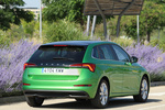 Skoda Scala 1.0 TSI 85 kW (115 CV) Style Style Pack Lanzamiento Turismo Verde Rally Metalizado Exterior Posterior-Lateral 5 puertas