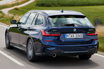 BMW Serie 3 330d xDrive Touring Touring M Sport Turismo familiar Azul Tansanit II Exterior Lateral-Posterior 5 puertas