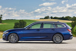 BMW Serie 3 330d xDrive Touring Touring M Sport Turismo familiar Azul Tansanit II Exterior Lateral 5 puertas