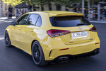 Mercedes-Benz Clase A AMG 45 S 4MATIC+ AMG 45 S 4MATIC+  paquete Night AMG Turismo Amarillo Solar Exterior Lateral-Posterior 5 puertas