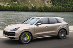 Porsche Cayenne Cayenne Turbo S E-Hybrid Cayenne Turbo S E-Hybrid Todo terreno Dorado Palladium Exterior Frontal-Lateral 5 puertas