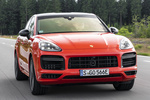 Porsche Cayenne Cayenne Turbo S E-Hybrid Coup&eacute; Cayenne Turbo S E-Hybrid Coup&eacute;  Todo terreno Naranja lava Exterior Lateral-Frontal 5 puertas