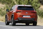 Lexus UX 250h 4x2 F SPORT Paquete Cuero Todo terreno Naranja Carnelian Exterior Posterior-Lateral 5 puertas
