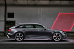 Audi A6 4.0 TFSI V8 600 CV RS 6 Avant Turismo familiar Gris Daytona mate Exterior Lateral 5 puertas