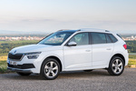 Skoda Kamiq 1.6 TDI 85 kW (115 CV) Style Style Todo terreno Blanco Luna Metalizado Exterior Frontal-Lateral 5 puertas