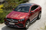 Mercedes-Benz GLE GLE 350d 4MATIC Coup&eacute; Gama GLE Coup&eacute; Todo terreno Designo Hyacinth Red Metallic Exterior Cenital-Frontal-Lateral 5 puertas