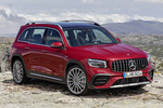 Mercedes-Benz GLB AMG 35 4MATIC AMG 35 4MATIC con Paquete Premium Plus Todo terreno Designo Rojo Metalizado Patagonia Bright Exterior Lateral-Frontal 5 puertas
